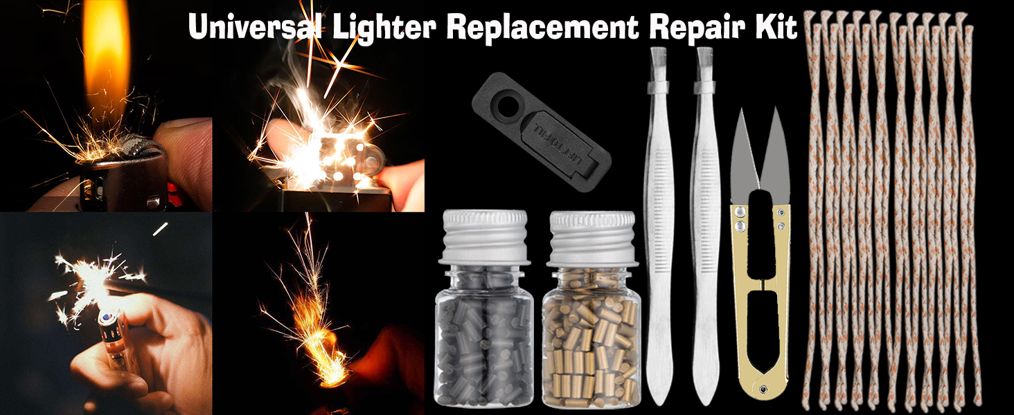 Universal Lighter Replacement Repair Kit Pack for Petrol