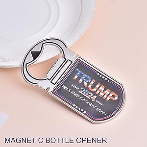 Donald Trump 2024 Magnetic Bottle Opener