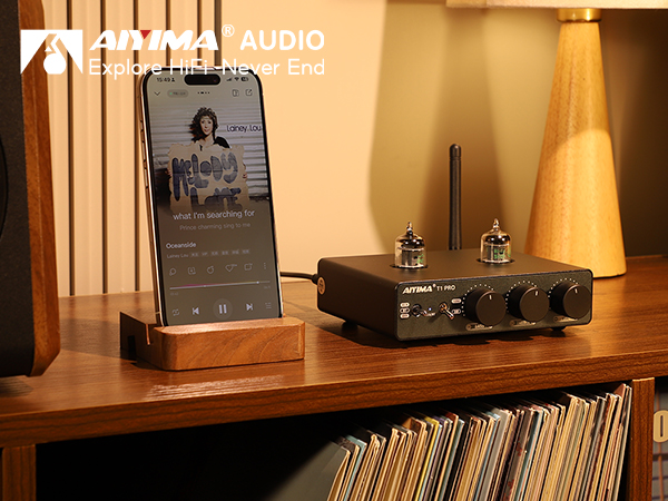 AIYIMA T1 PRO 真空管プリアンプ AIYIMA T1 PRO 真空管プリアンプ真空プリアンプ Bluetooth 5.1