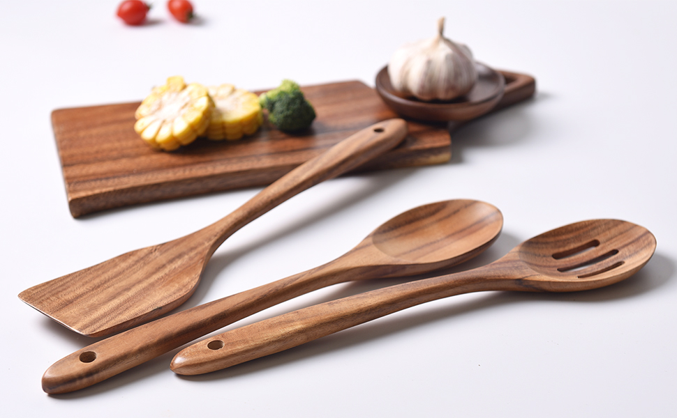 wooden cooking spoons
