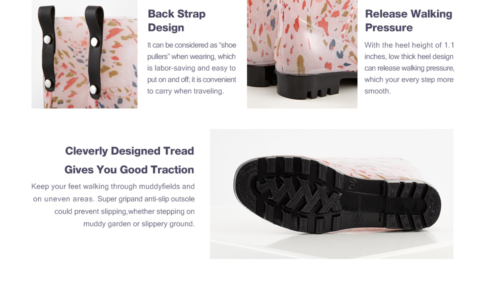 rain boots for woman