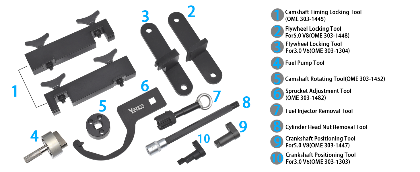 Camshaft Alignment Tool Kit for Land Rover Jaguar