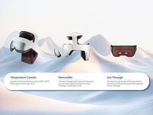 Amazon.com: Breo iDream5s Electric Head Massager, Eye & Neck