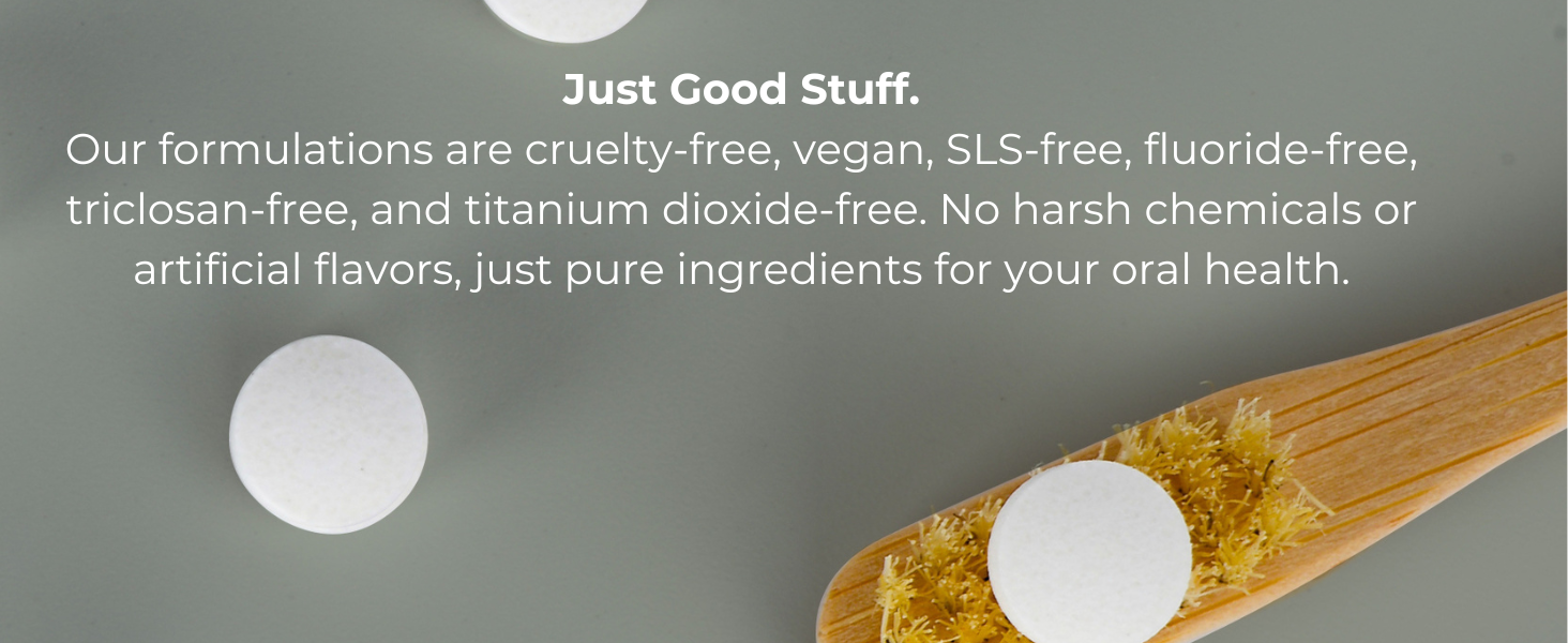 Gaia Guy Toothpaste Tablets, 124 Toothpaste Tabs, FluorideFree and