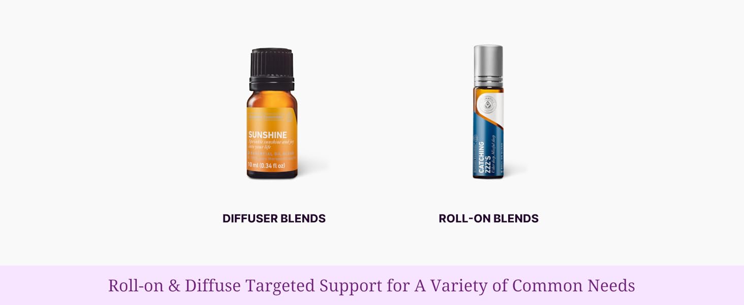 100% pure organic essential oil blends