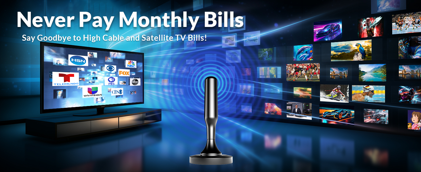 digital antenna for smart tv indoor