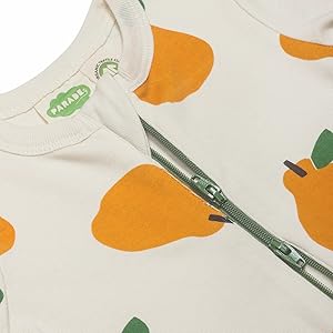 parade organic cotton 2 way zip romper sleeper pajamas matching family sleepwear