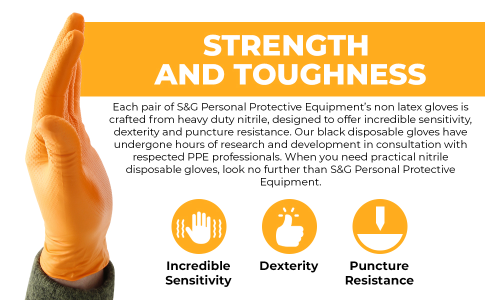 disposable gloves are crafted to the highest standards