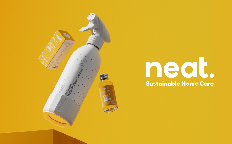 Neat Antibacterial Refill Bundle with MultiSurface & Bathroom Cleaner