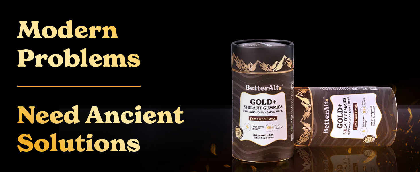 Gold + Shilajit Gummies