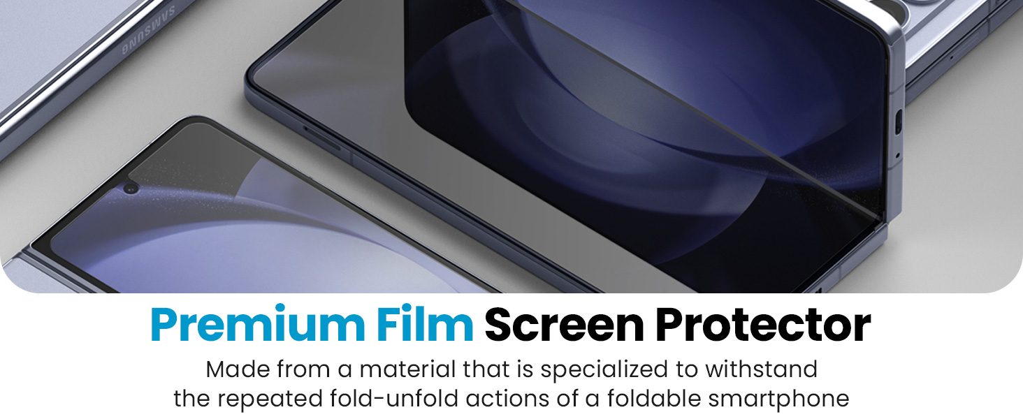 Ringke DUAL EASY FILM compatible with Galaxy Z Fold 5