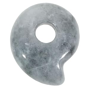 1 黒翡翠　天然　翡翠　大型　勾玉　天然石　レア物　ヒスイ　天然石　鉱物　勾玉 petora_ppo-417