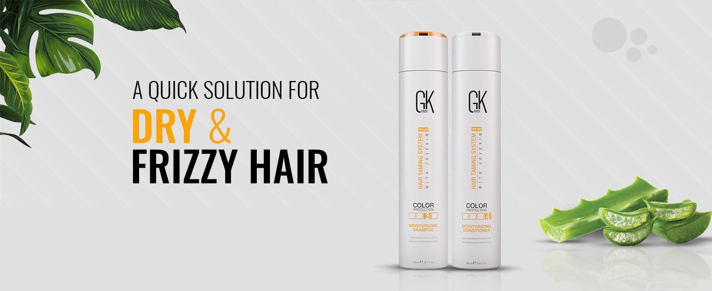 GK Hair Moisturizing Shampoo and Conditioner