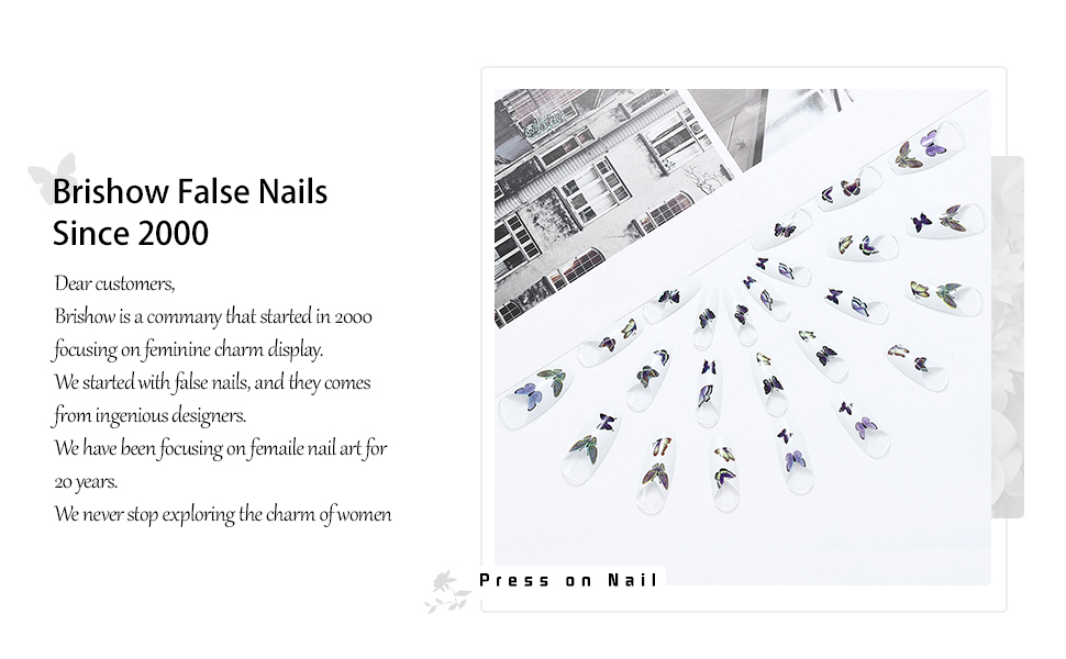 Brishow Künstliche Nägel