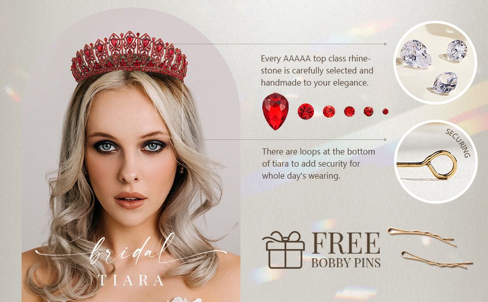 queen crown wedding crown for bride prom baroque crown birthday crown for girls