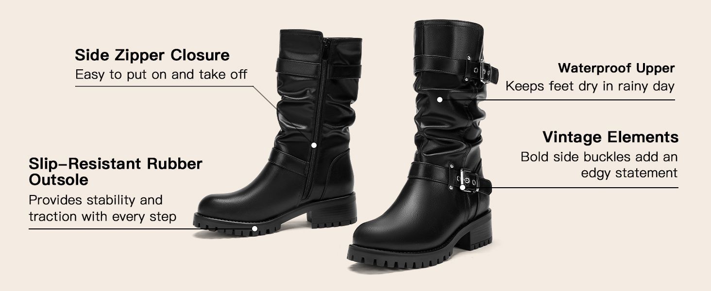 dobolin mid calf boots