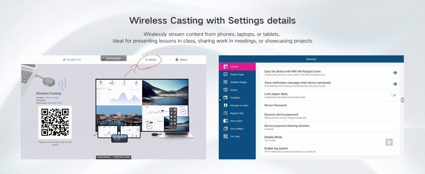 Wireless Casting