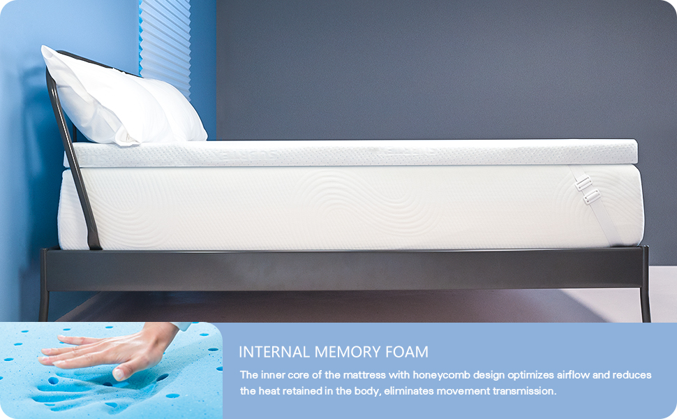 Mattress Topper With Bamboo Cover
