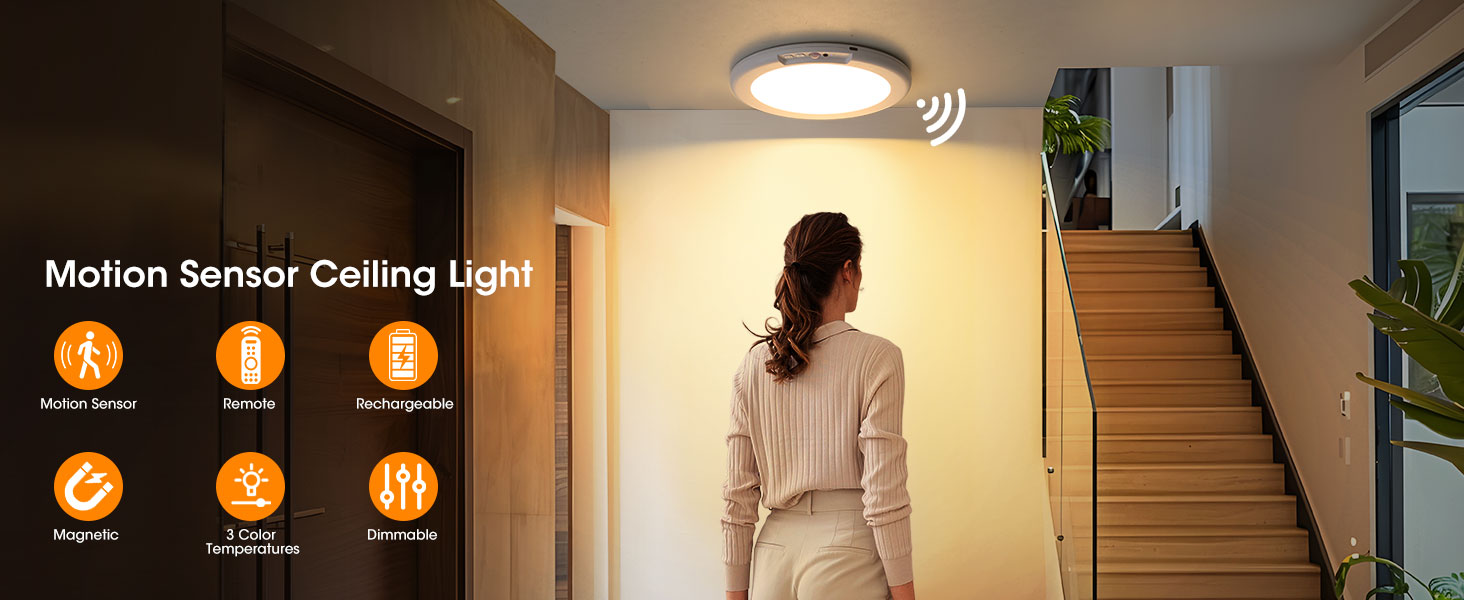 closet lights motion sensored