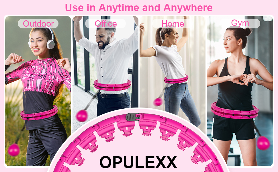 weighted loss hula hoop