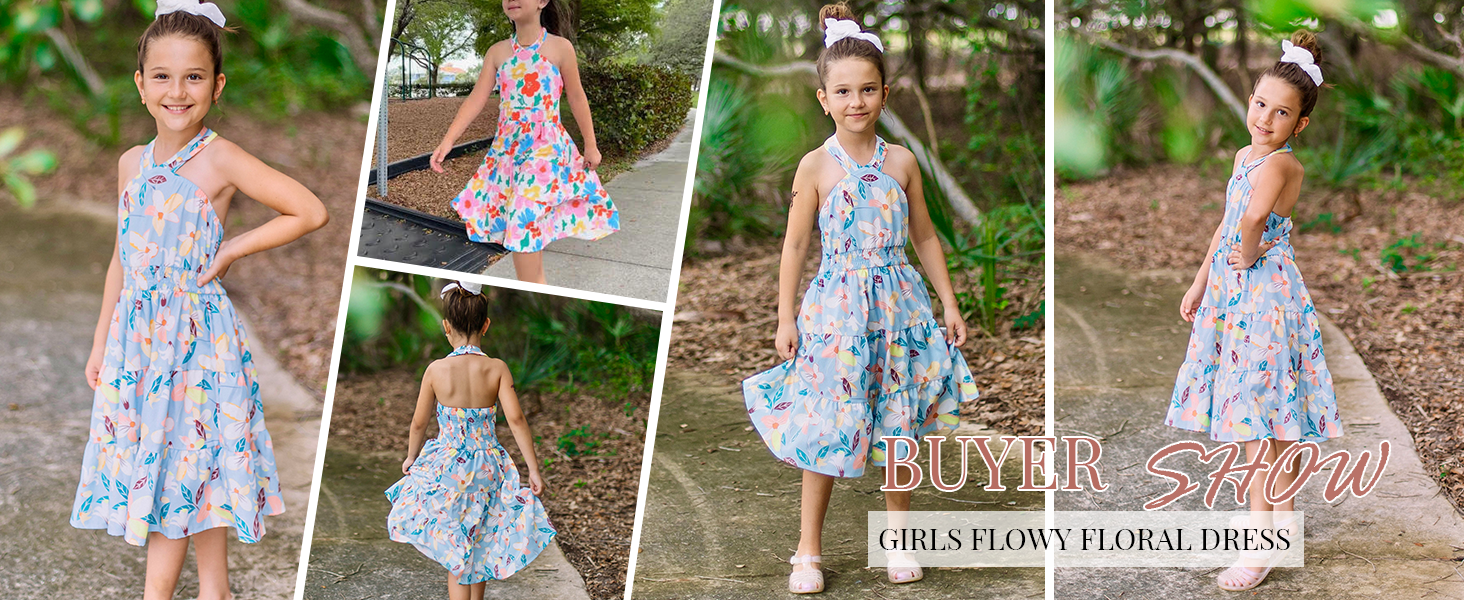 girls summer dresses size 10-12