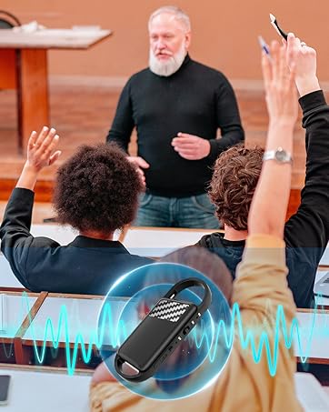 Chicnew 64GB Digital Voice Recorder with Playback