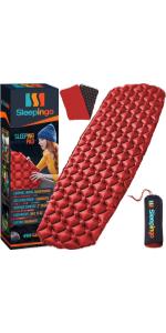 Sleepingo Sleeping Pad Backpacking Ultralight Mat for Camping