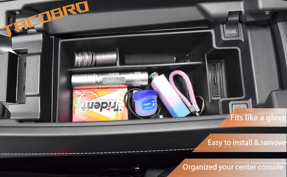 TACORBO Center Console Organizer Compatible with Nissan
