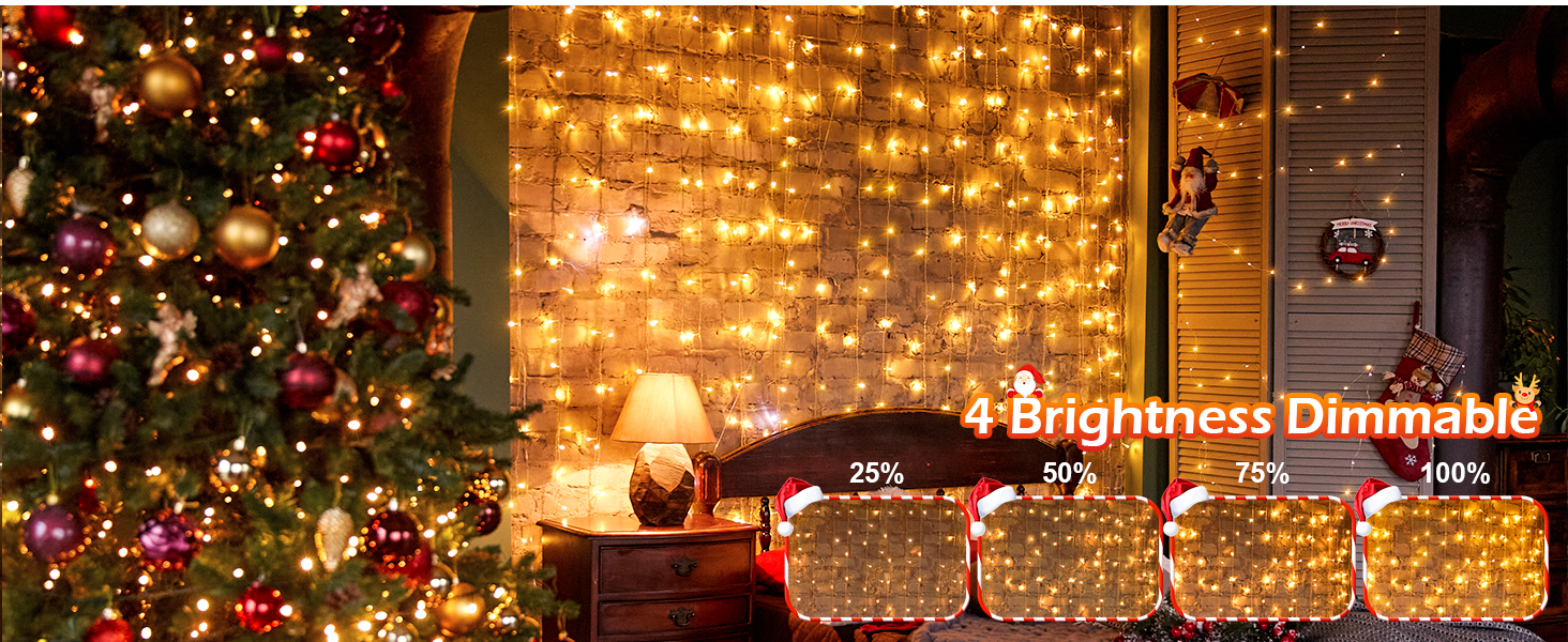 warm white christmas lights