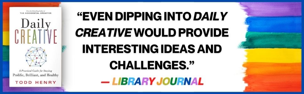 "Even dipping into Daily Creative would provide interesting ideas and challenges." -Library Journal