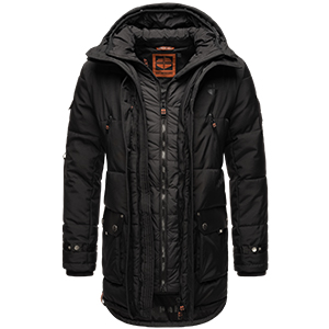 Stone Harbour Tahaa Winterjas voor heren, gewatteerde parka