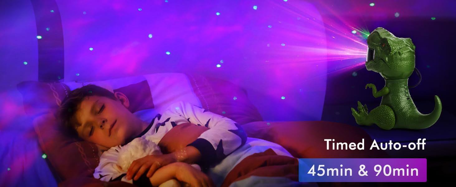 Dinosaur galaxy star projector kids christmas gift for bedroom ceiling night light