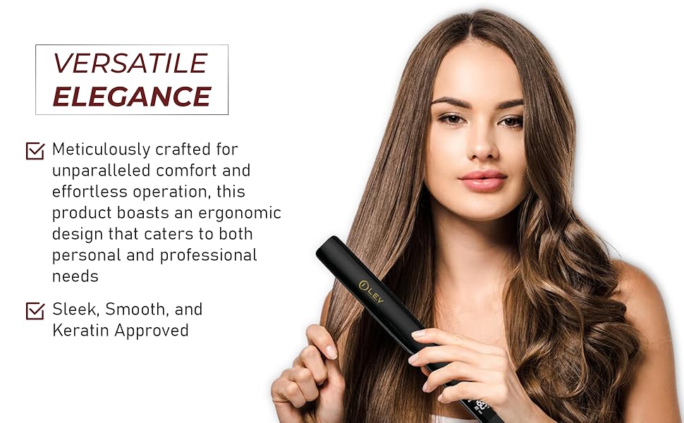 LCD Hair Straightener