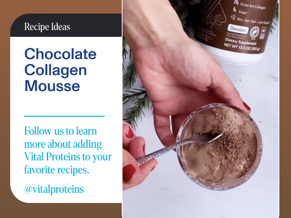 Chocolate Collagen Mousse Recipe