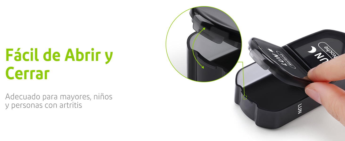 pastillero semanal 2 tomas