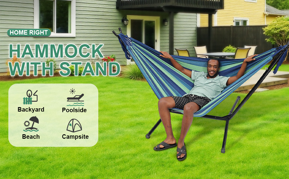 Hammock With Stand For Outside