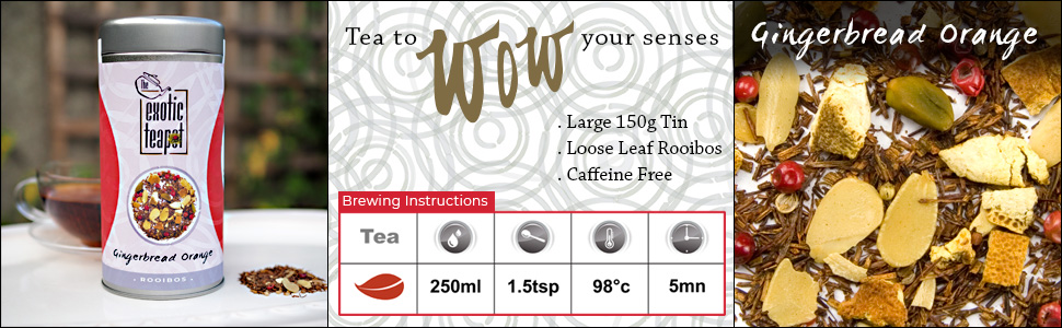Rooibos Gingerbread Orange Flavoured Blend