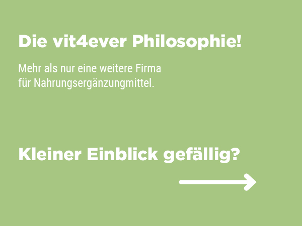 Vit4ever Philosophie