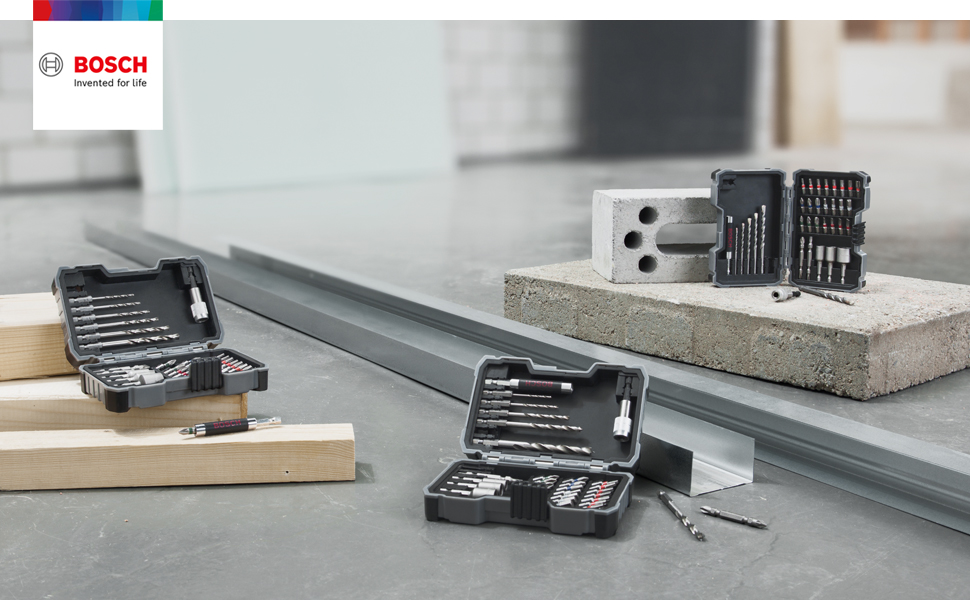 Bosch Professional 43Piece Screwdriver Bit Set (Accessories for Drill