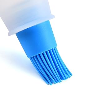 Silicone brush head