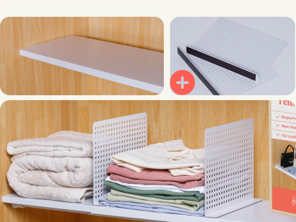 突っ張り棒棚\ Tension Rod Shelf x 2 Tension poles/rods / Shelf For Tension Rods 【つっぱり棒用棚