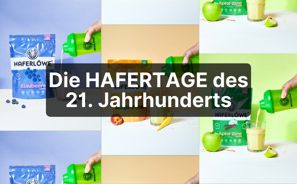 Haferloewe Hafertage Haferkur diabetes Trinkmahlzeit Appetithemmer