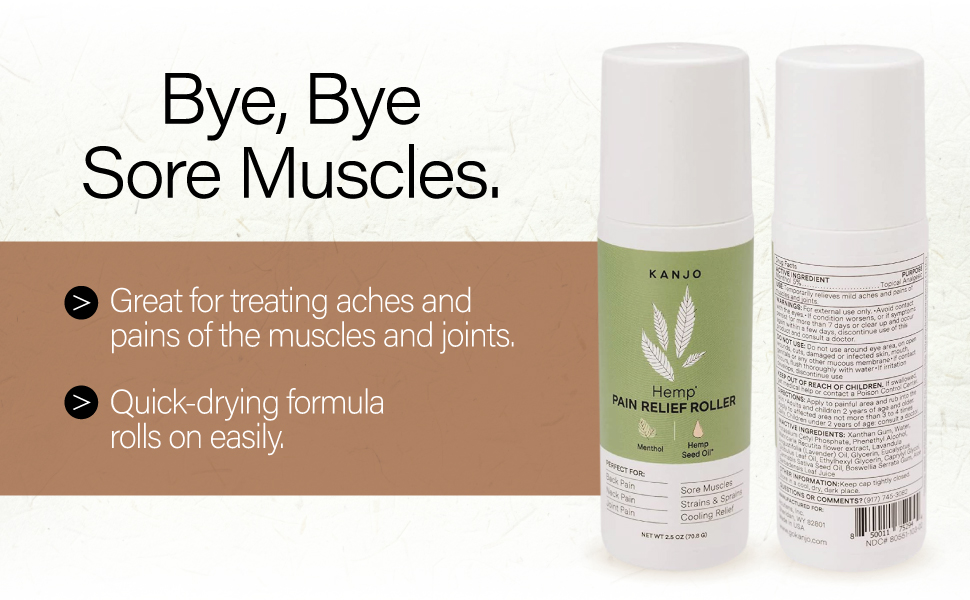 Bye Bye Sore Muscles