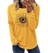 Angerella Women's Casual Loose Fit Pocket Shirts Printed Tops