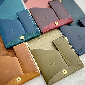 Amazon.co.jp: moku Small Thin Wallet Saku Ver.3 Pueblo Leather