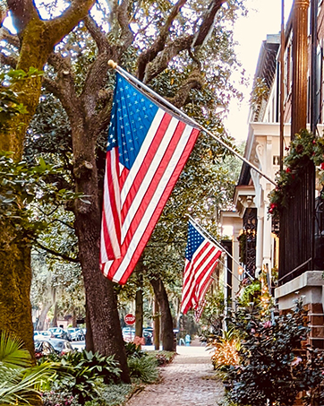 Fahnenmast für Haus