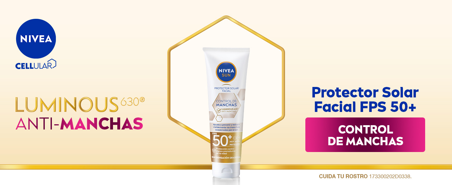 Luminous Anti manchas protector solar facial FPS50 Control de manchas