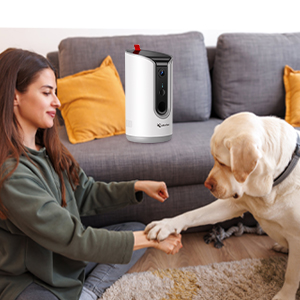 dog camera with bark alert