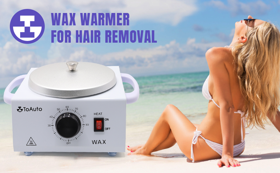 Y.F.M 500mL Professional Wax Warmer Hair Removal Waxing Kit w/ 4 Wax B –  Luckyfine