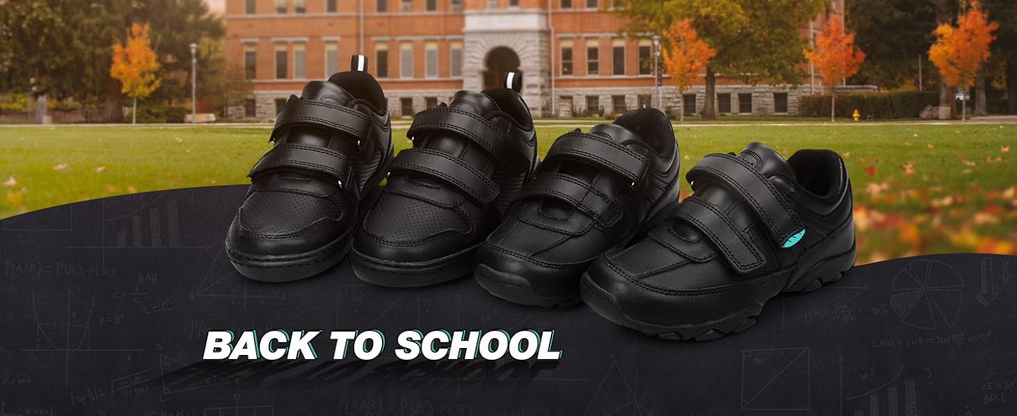 kids black shoes